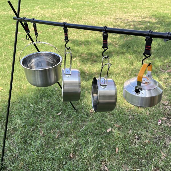 4 or 5 Piece Camping Cookware Set 02