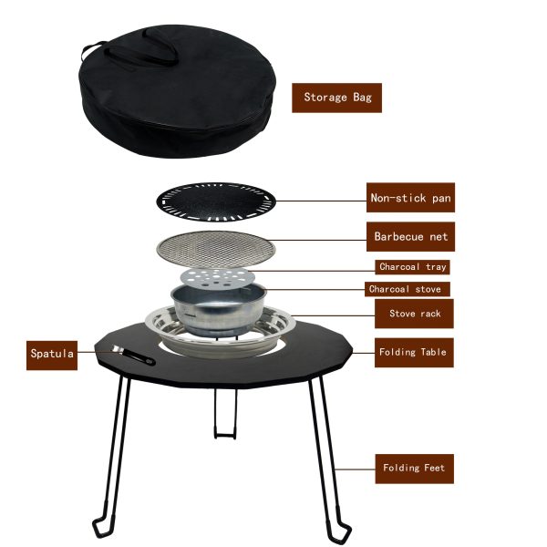 Barbecue Table 04