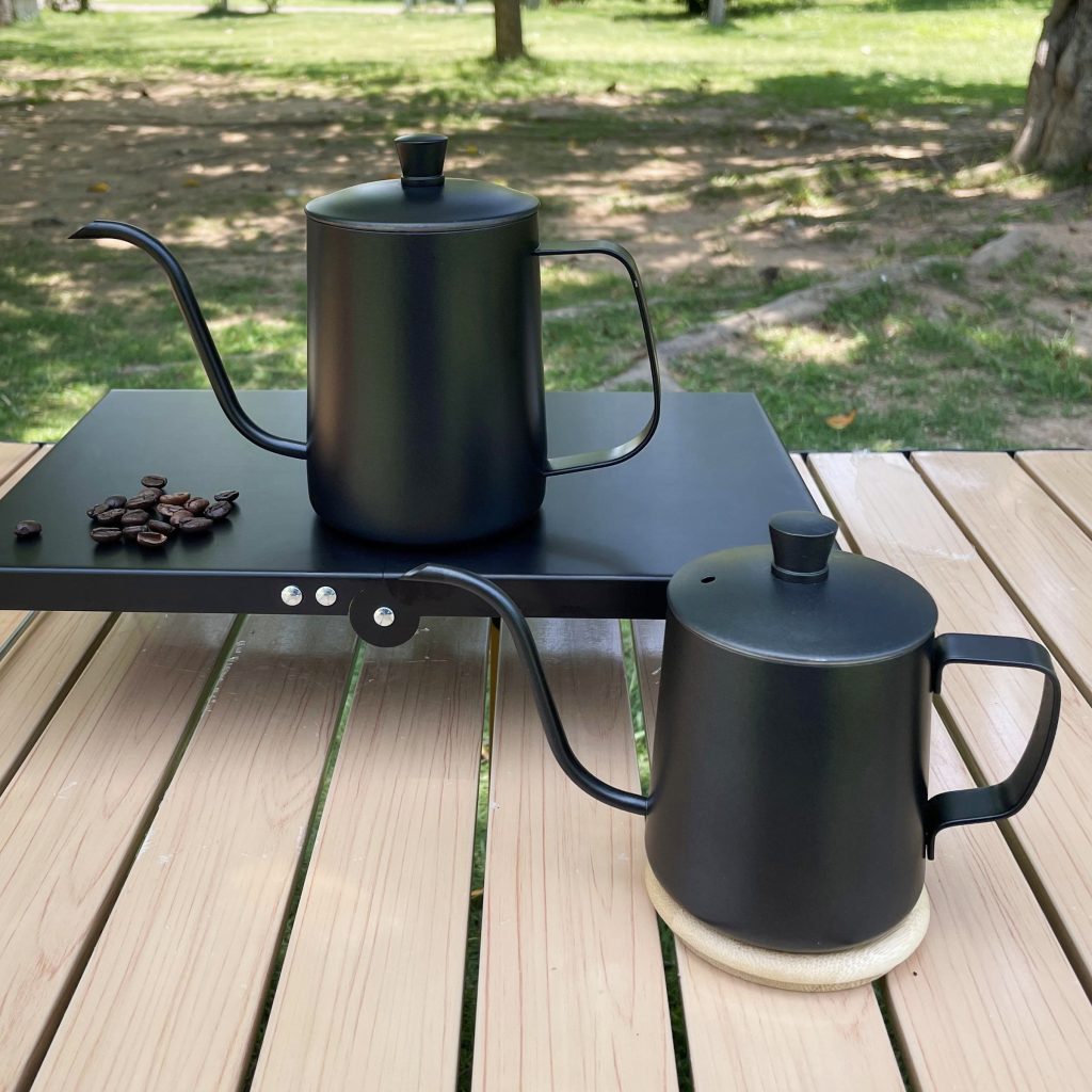 Black Pour-Over Coffee Kettle 01