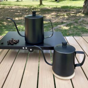 Black Pour-Over Coffee Kettle 01