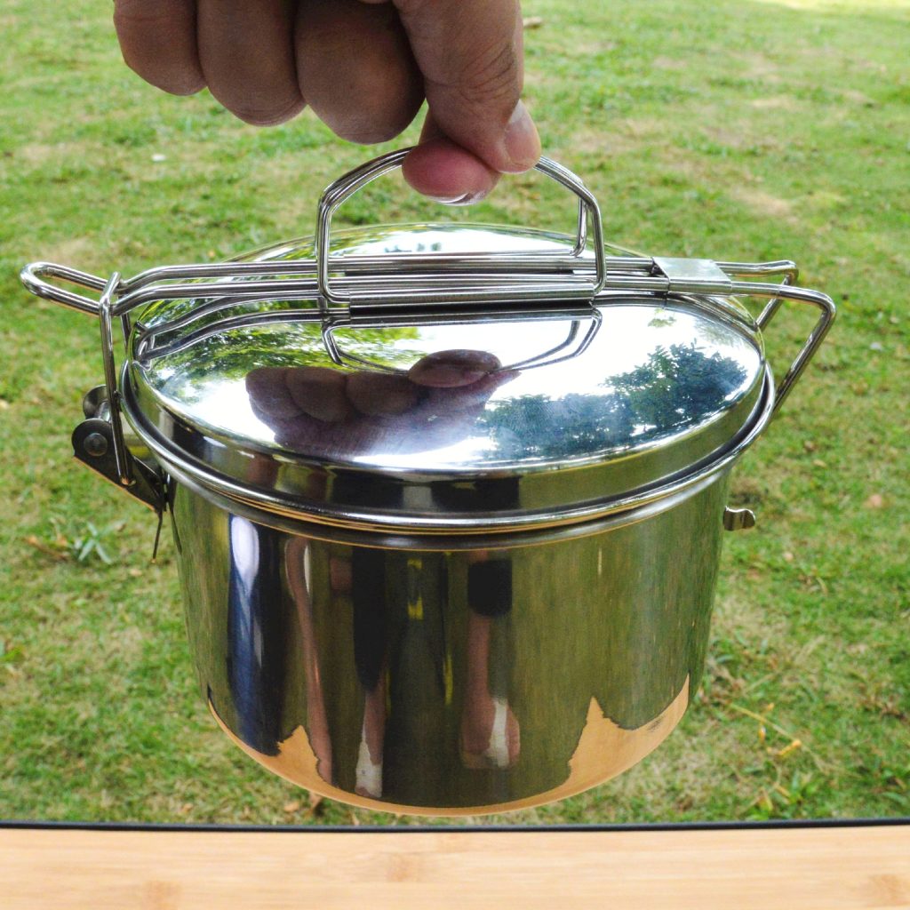 Camping Round Lunch Box 03
