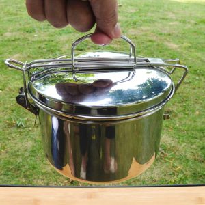 Camping Round Lunch Box 03