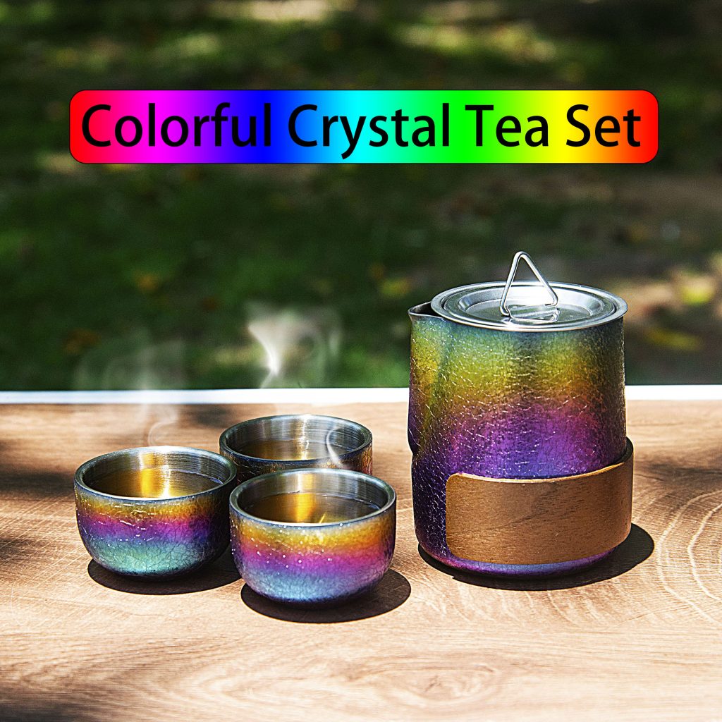 Colorful Crystal Tea Set 01