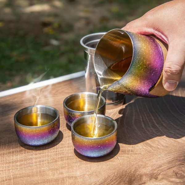 Colorful Crystal Tea Set 02