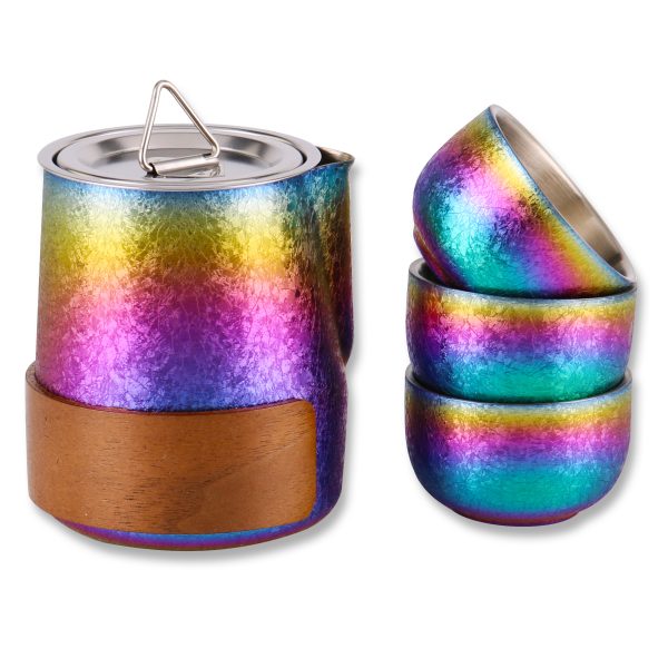 Colorful Crystal Tea Set 03