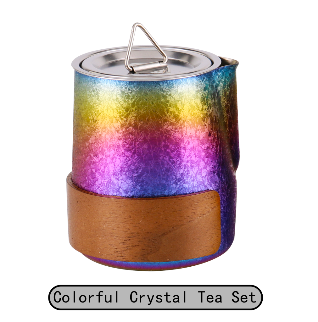 Colorful Crystal Tea Set 05（touming）