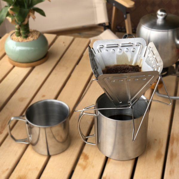 Folding Coffee Drip Rack 02