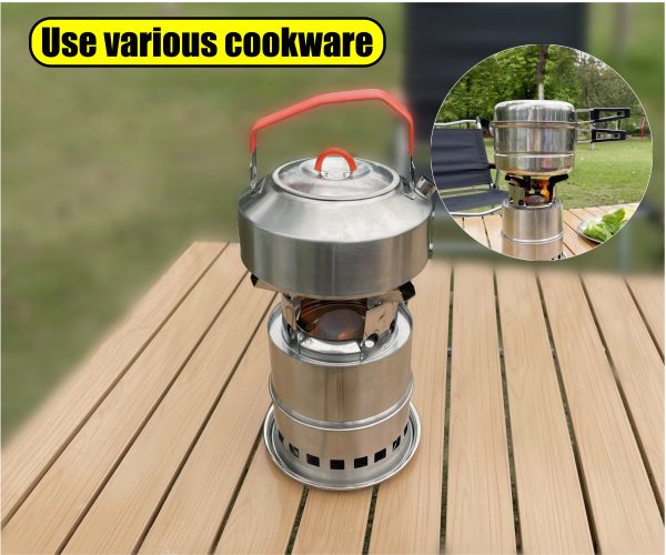 Portable firewood stove 09