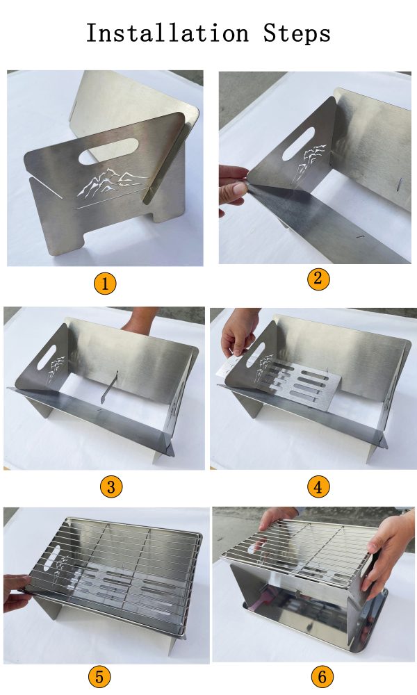 Rectangular backpack stove 06