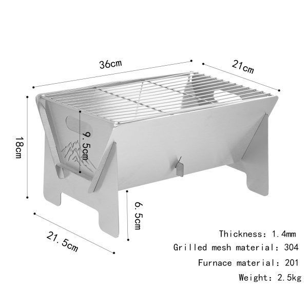 Rectangular backpack stove 07