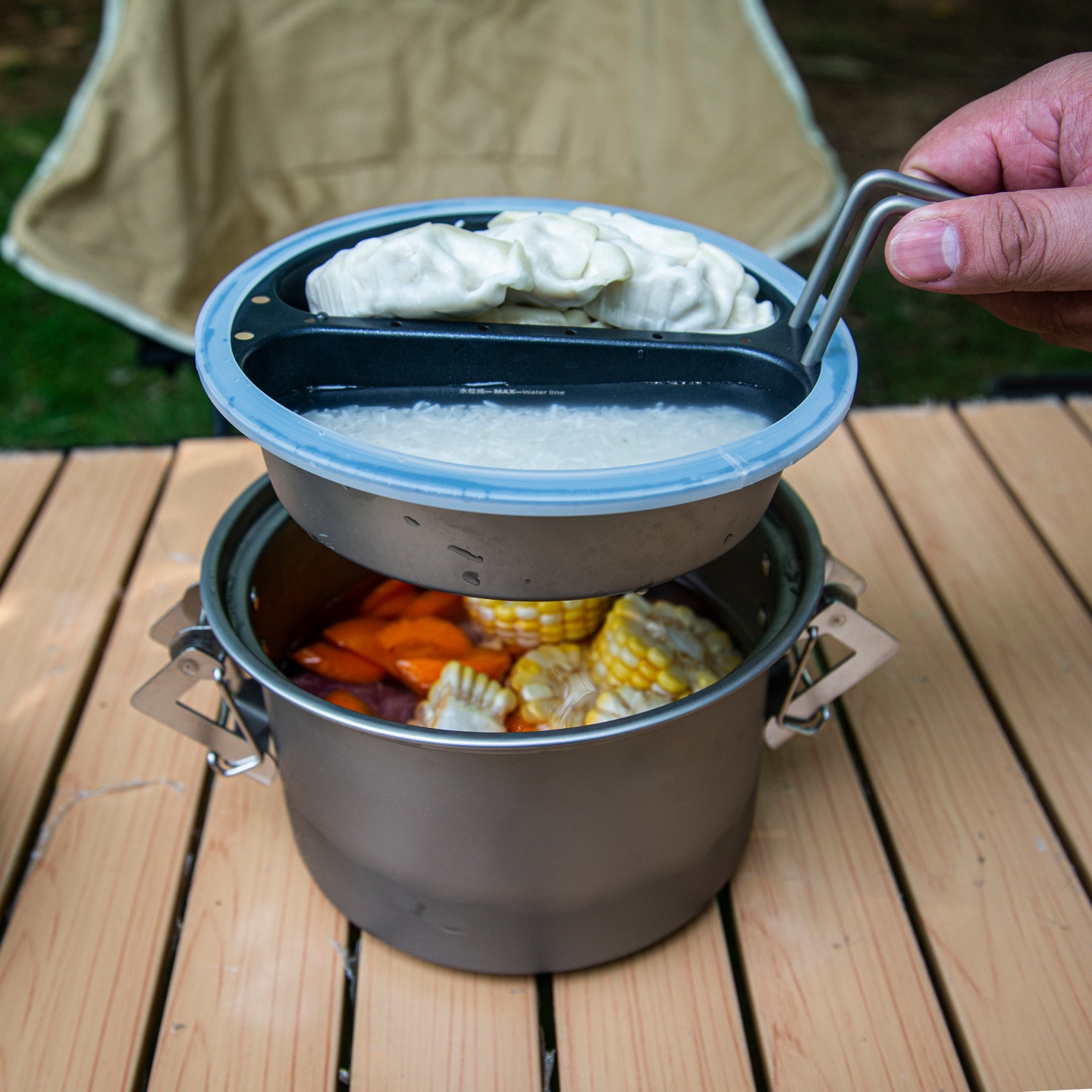 Camping Multifunctional Pot - Image 4